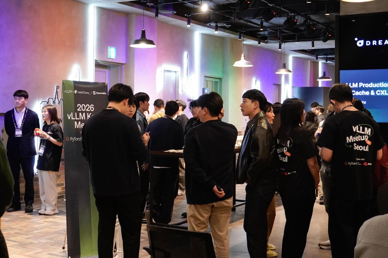 vLLM Korea Meetup 2026 Wrap-Up Apr 14, 2026 · 7 min read Hosted by the vLLM KR Community, with support from Rebellions, SqueezeBits, Red Hat APAC, and PyTorch Korea, the vLLM Korea Meetup 2026 was held in Seoul on April 2nd. — image 2