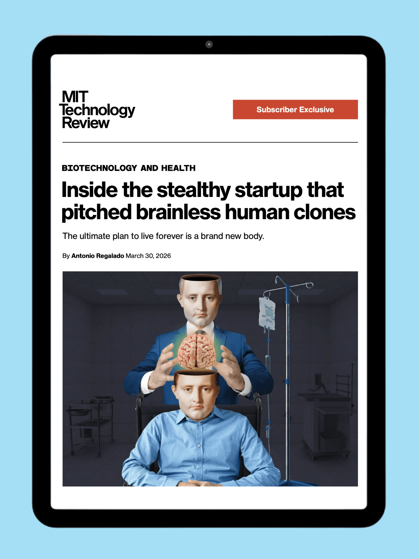 Exclusive eBook: Inside the stealthy startup that pitched brainless human clones — image 2